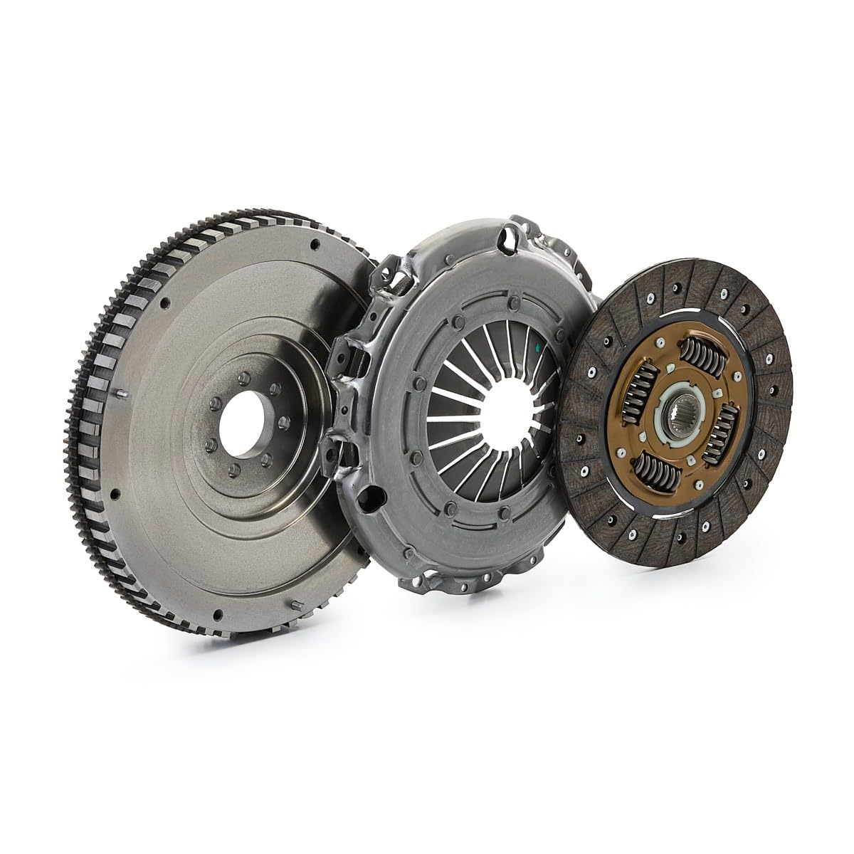 RIDEX 479C3035 Kit de embrague con volante monomasa sin desembrague central con juego de tornillos No se requiere una herramienta especial para montaje Compatible con NISSAN Qashqai II J11, J11
