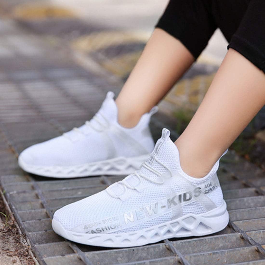 Daclay Kids Shoes Running Girls Boys School Spring Casual Sports Sneakers Basketball Footwear