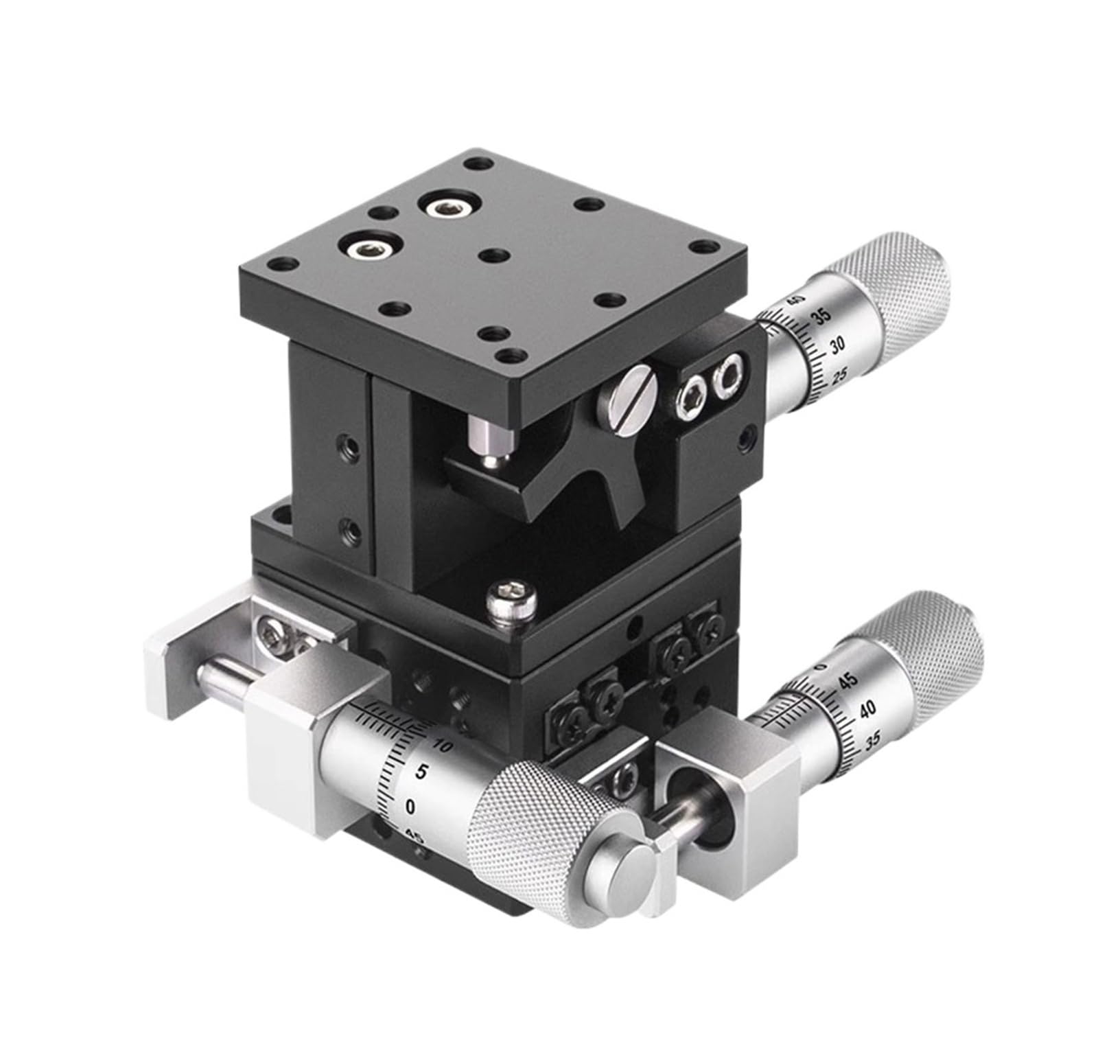 MYXJGNAIY Manual Displacement Platform, XYZ Axis 40 * 40mm, LD40-LM LD40-CM LD40-RM, Trimming Station, Sliding Table Linear Stage(LD40-RM)