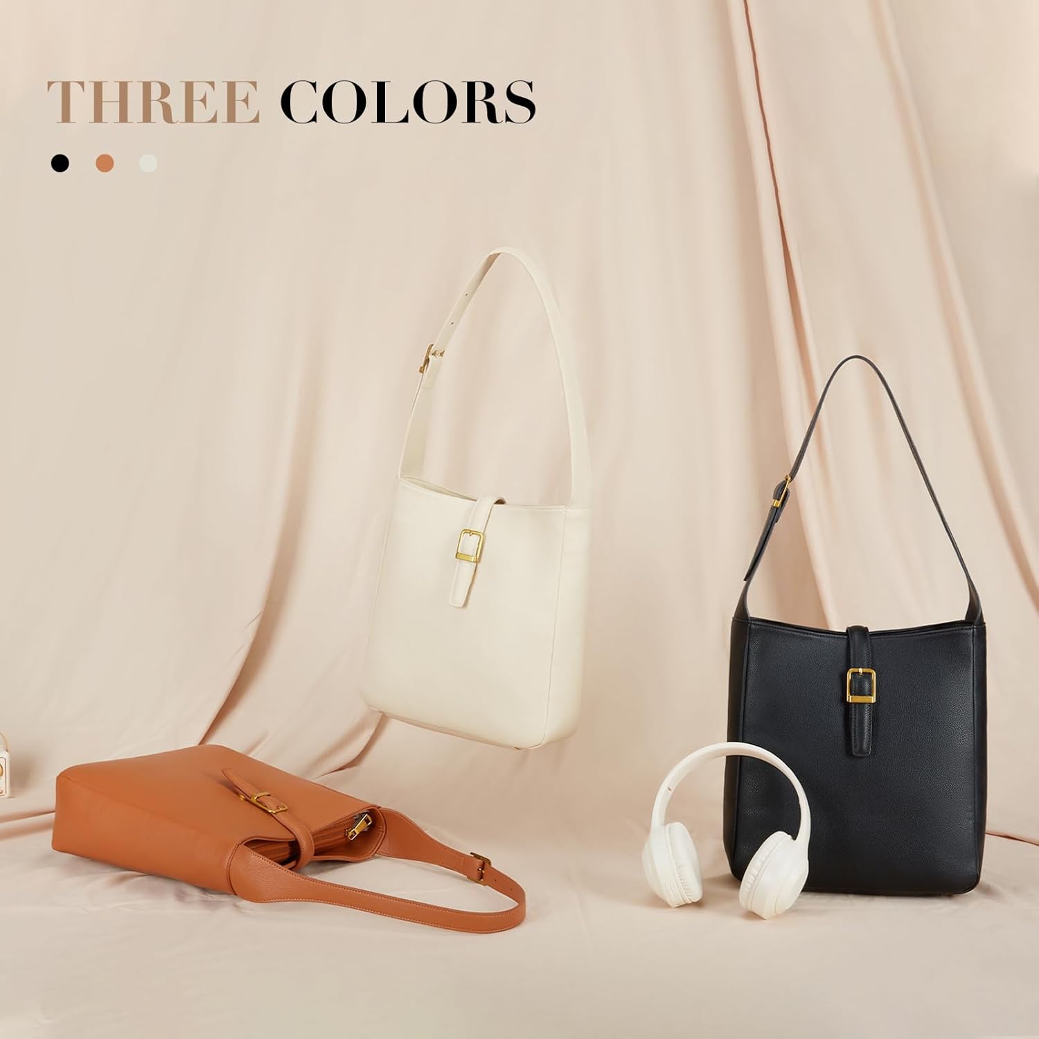 Missnine Hobo Bag Purses and Handbags for Women Top Handle Handbags with Pocket Zipper - Image 3