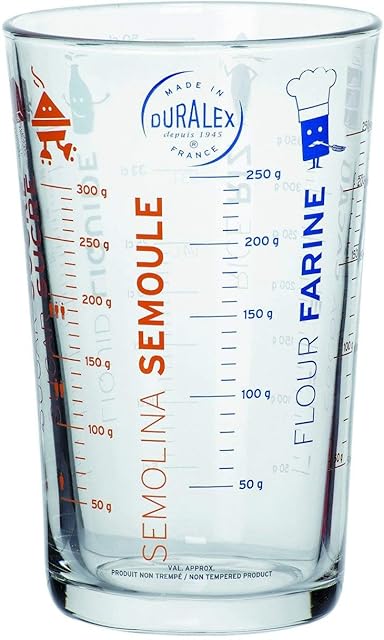 Duralex - 5004AM12 - Precisio Transparent Glass Measuring Jug - 9 cm
