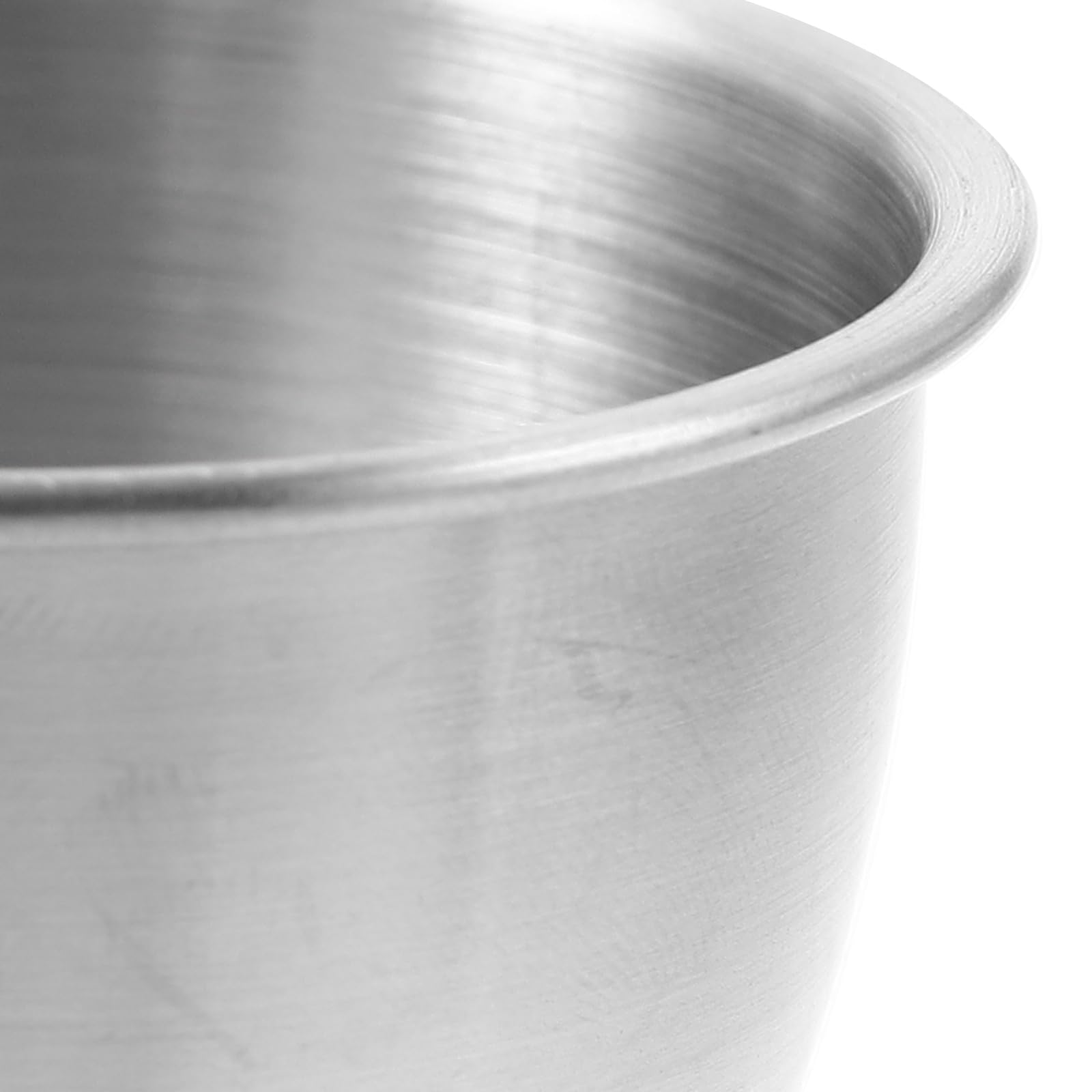 UPKOCH 10 tazze per salsa in acciaio inox tazze per immersione, Mini tazza di salsa, lavabile in lavastoviglie (5,5*5,5*3cm)
