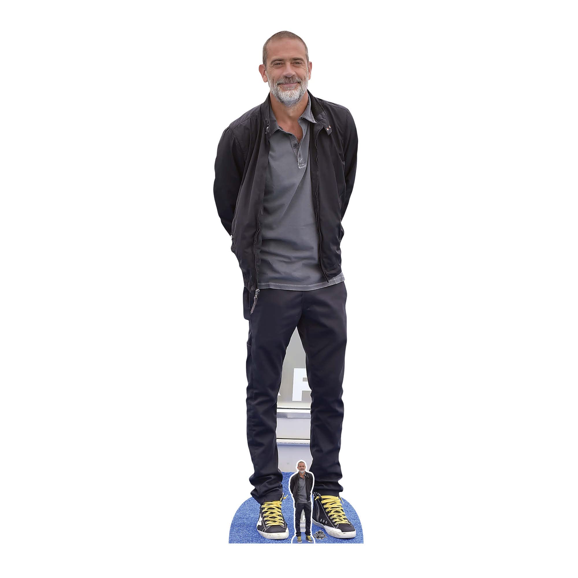 Star Cutouts CS1058 Jeffrey Dean Morgan Cardboard Cutout with Free Mini Standee Boys Parties, Birthdays, Gifts, Parties & Fans