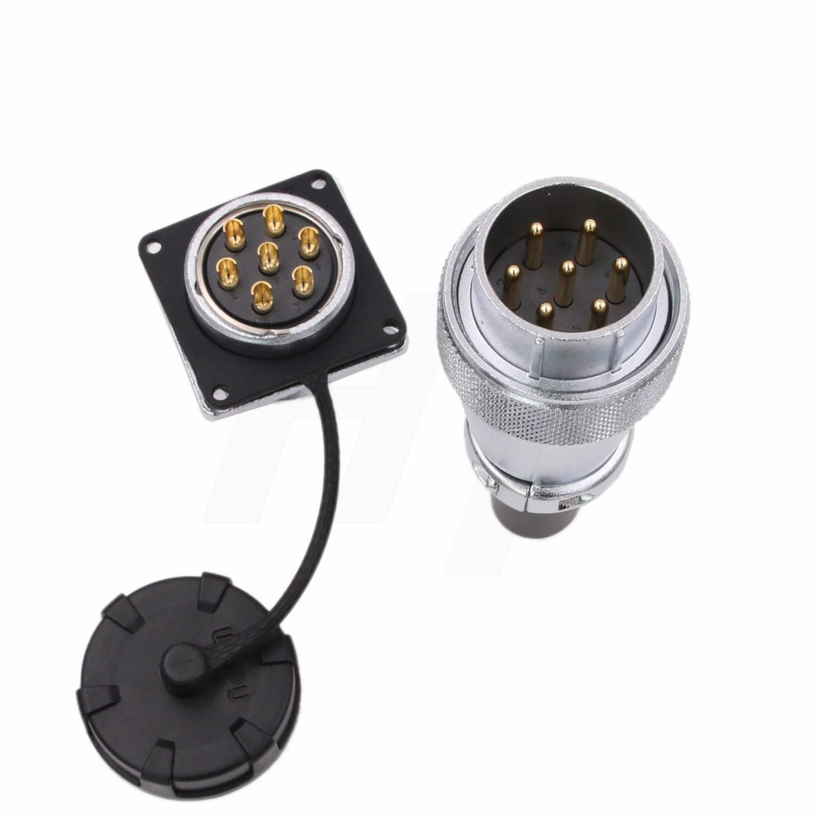 Connettore Impermeabile WS28 7 Pin Per Paratie Aviazione - Foto 8