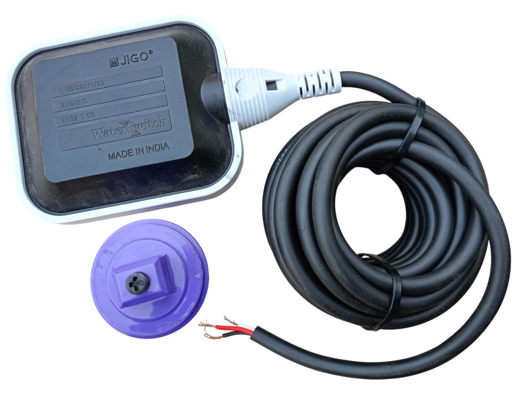 Float Switch Water Level Sensor with 5 Meter Wire | 250V IP68 Waterproof Float Valve for Water Tank | NO/NC Auto Cut-Off Switch for Water Level Control in Tanks, Sumps & Industrial Use(Pack of 1)-picture-13