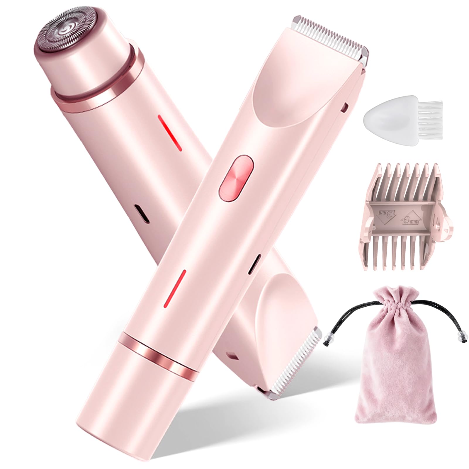 Cayzor Bikini Trimmer And Shaver Kit For Women - 2-in-1 Wet/Dry Electric Body Hair - View #4