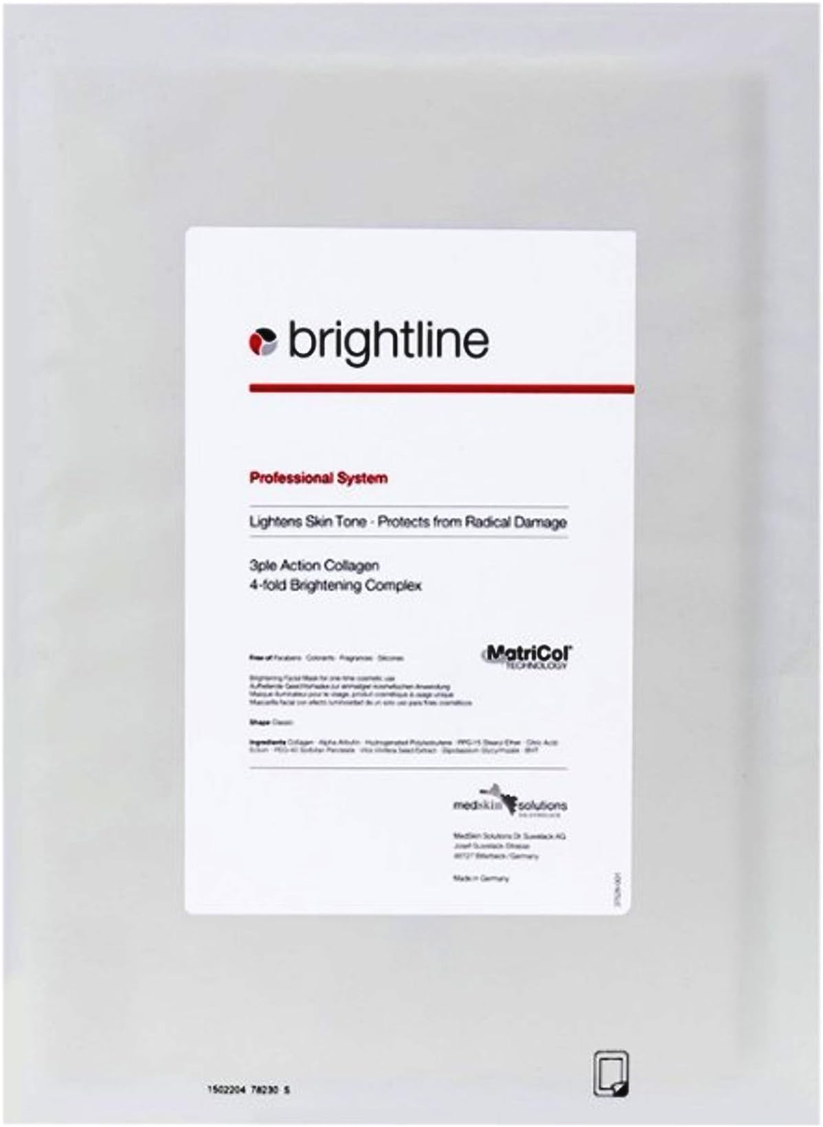 Bright Line Collagen Mask 5 Sheets