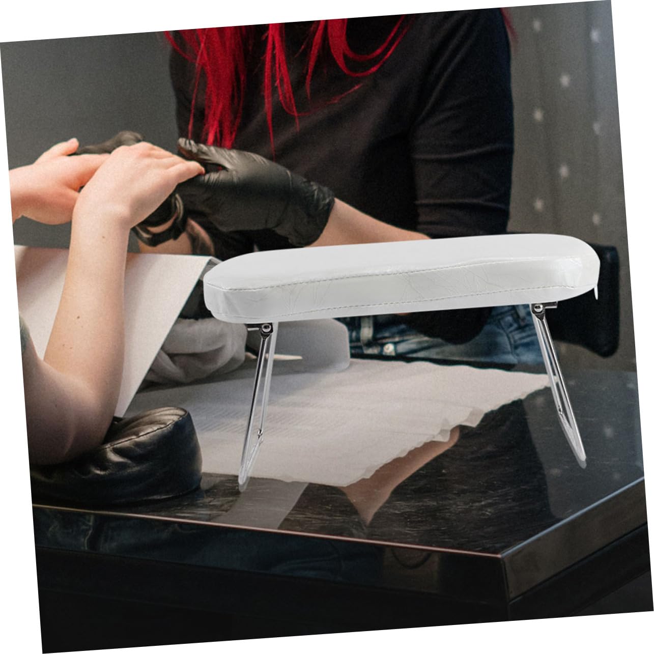 SAFIGLE 1pc Manicure Hand Pillow Tool Comfortable Support Cushion for Nail Art for Salons Home for Christmas Special Occasions