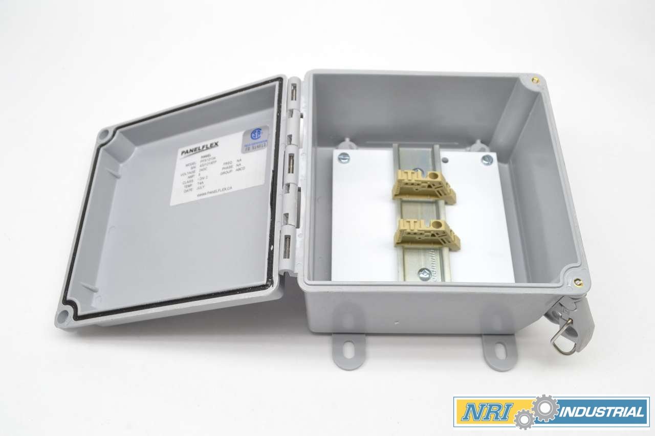 NEW HOFFMAN A664CHQRFG 6 IN FIBERGLASS 6 IN 4 IN WALL-MOUNT ENCLOSURE B477751