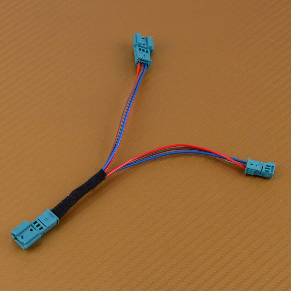 Uchwyt na kubek LED światło otoczenia AC/radio adapter Y kabel pasuje do BMW F30 F31 F80 M3