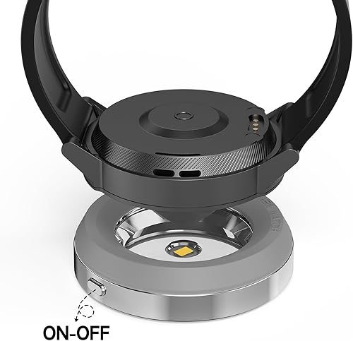 Miniatura 2 de Cargador rápido para reloj solar, base de metal, 9 horas de tiempo apagado, disipación de calor rápida, cargador portátil de energía solar, adecuado