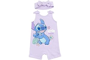 Disney Baby Stitch Romper and Headband