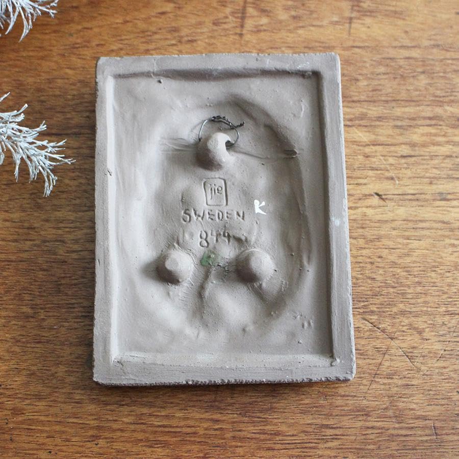 Amazon.co.jp: Jie Gantofta ジイガントフタ 陶板 844番 青い花 北欧