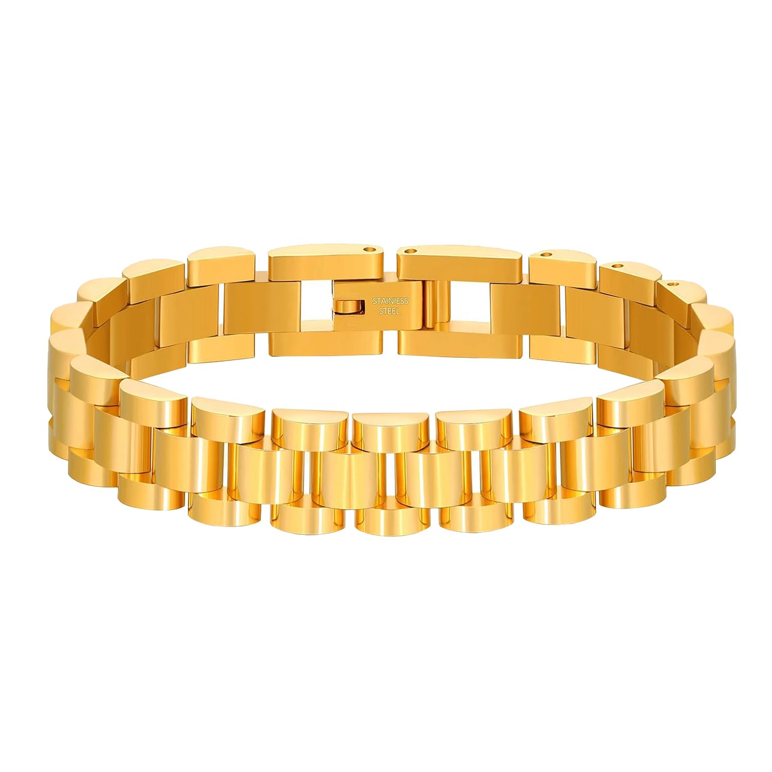See full amazon price history chart for Zivom® 316L Stainless Steel 22K Gold Plated Reverse Men Bracelet Zivom® 316L Stainless Steel 22K Gold Plated Reverse Men Bracelet (B00UG8MWRU) Amazon Price History, Amazon Price Tracker