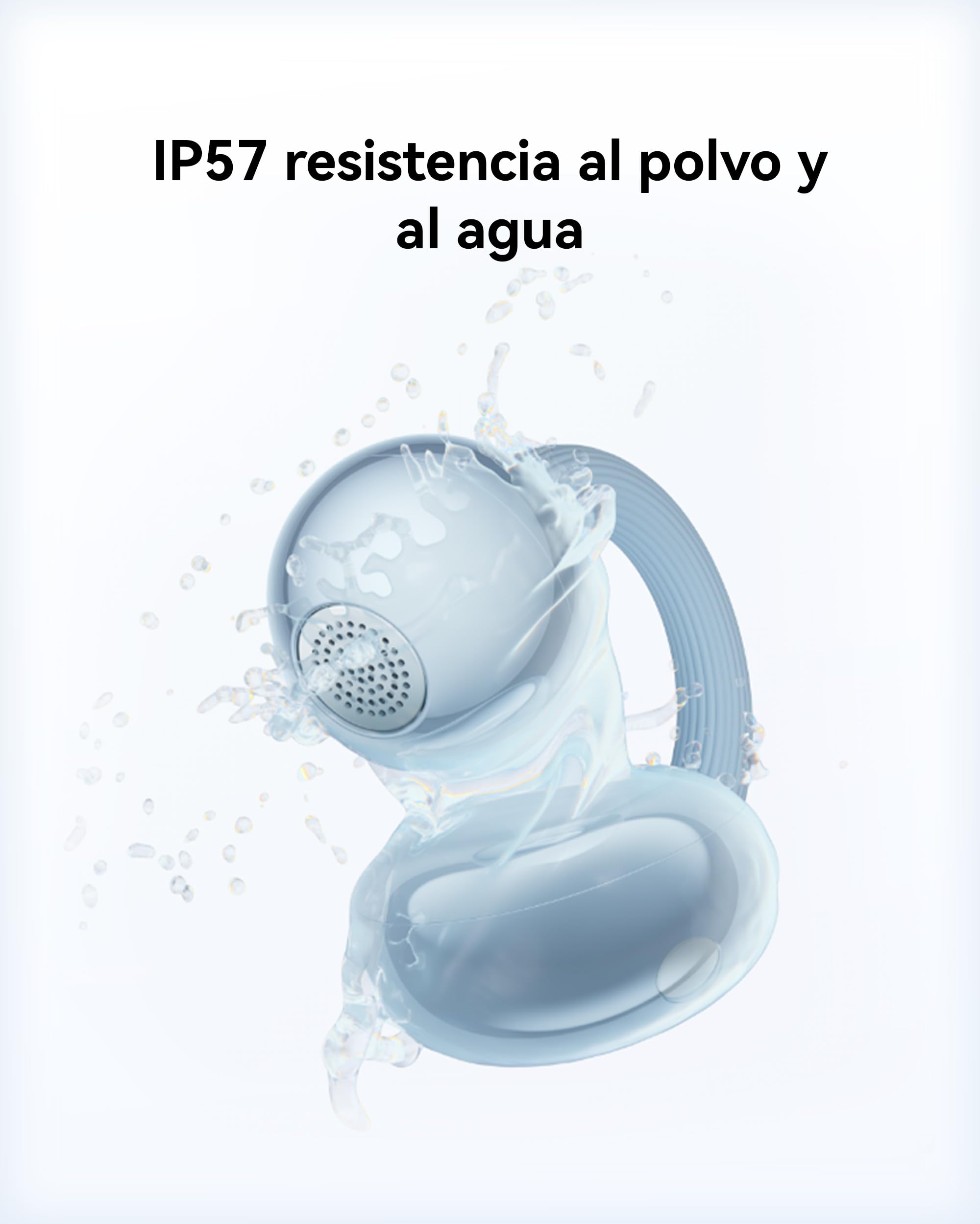 HUAWEI FreeClip 2 Auriculares Bluetooth Inalámbricos Audífonos Abiertos, Open Earbuds, Comodidad Todo el Día, Escucha Adaptativa Open-Ear, hasta 38h Autonomía, iOS y Android, Garantía 42 Meses, Negro