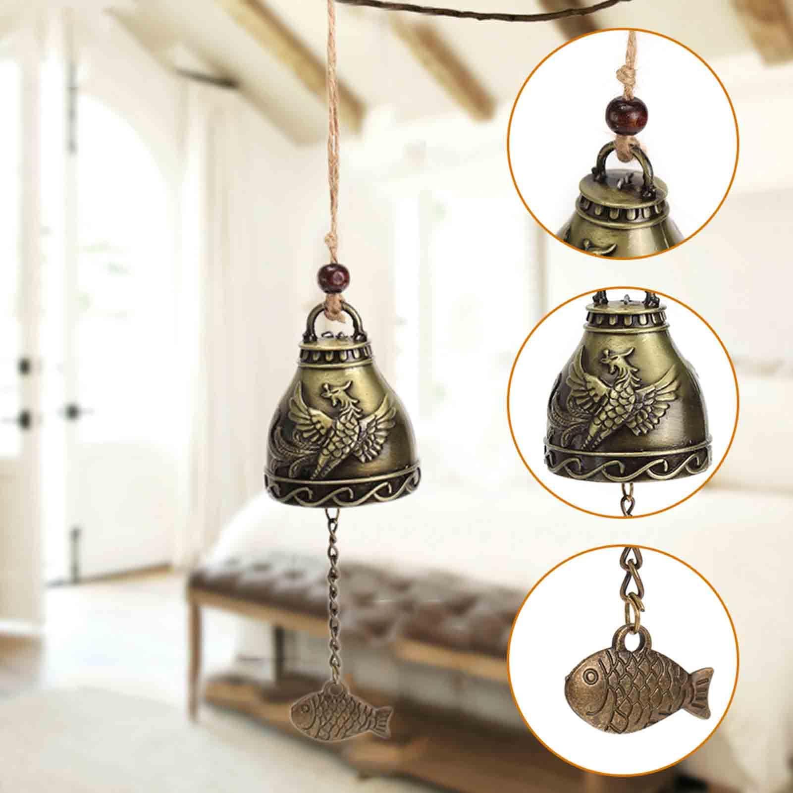 Campane Da Appendere, Mini Campanacci, Casa Di Campagna Campane In Metallo Dorato Aspetto Antico 7 5 Cm 12 Pezzi