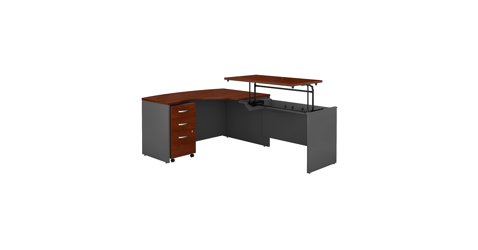 オフィス家具 Shab Amazon.com: Bush Business Furniture Series C 60W x 43D Right