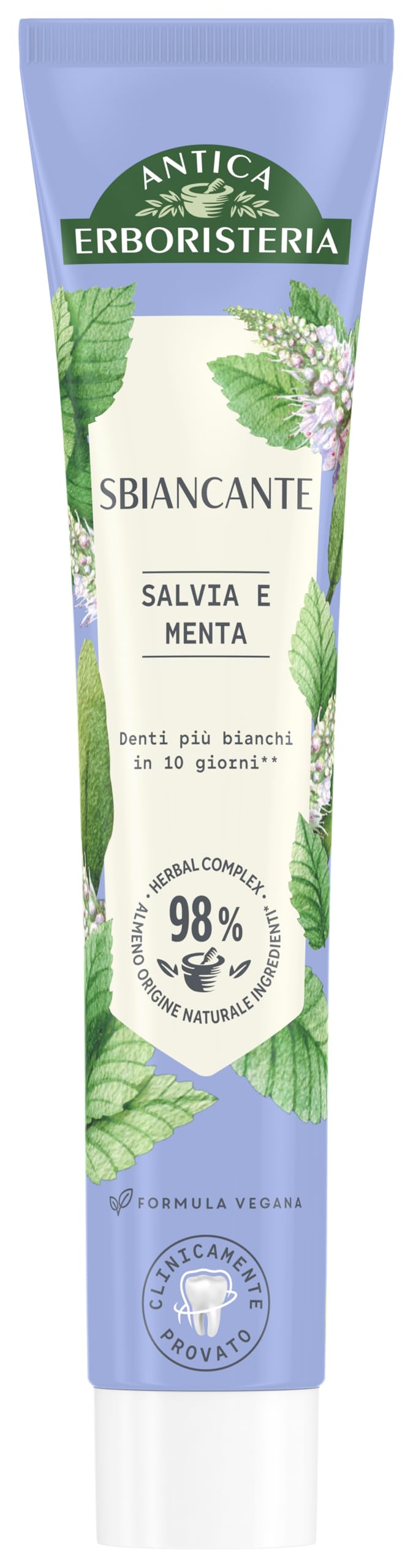 Antica Erboristeria - Wybielająca pasta do zębów, bielsze zęby, 75 ml x 2