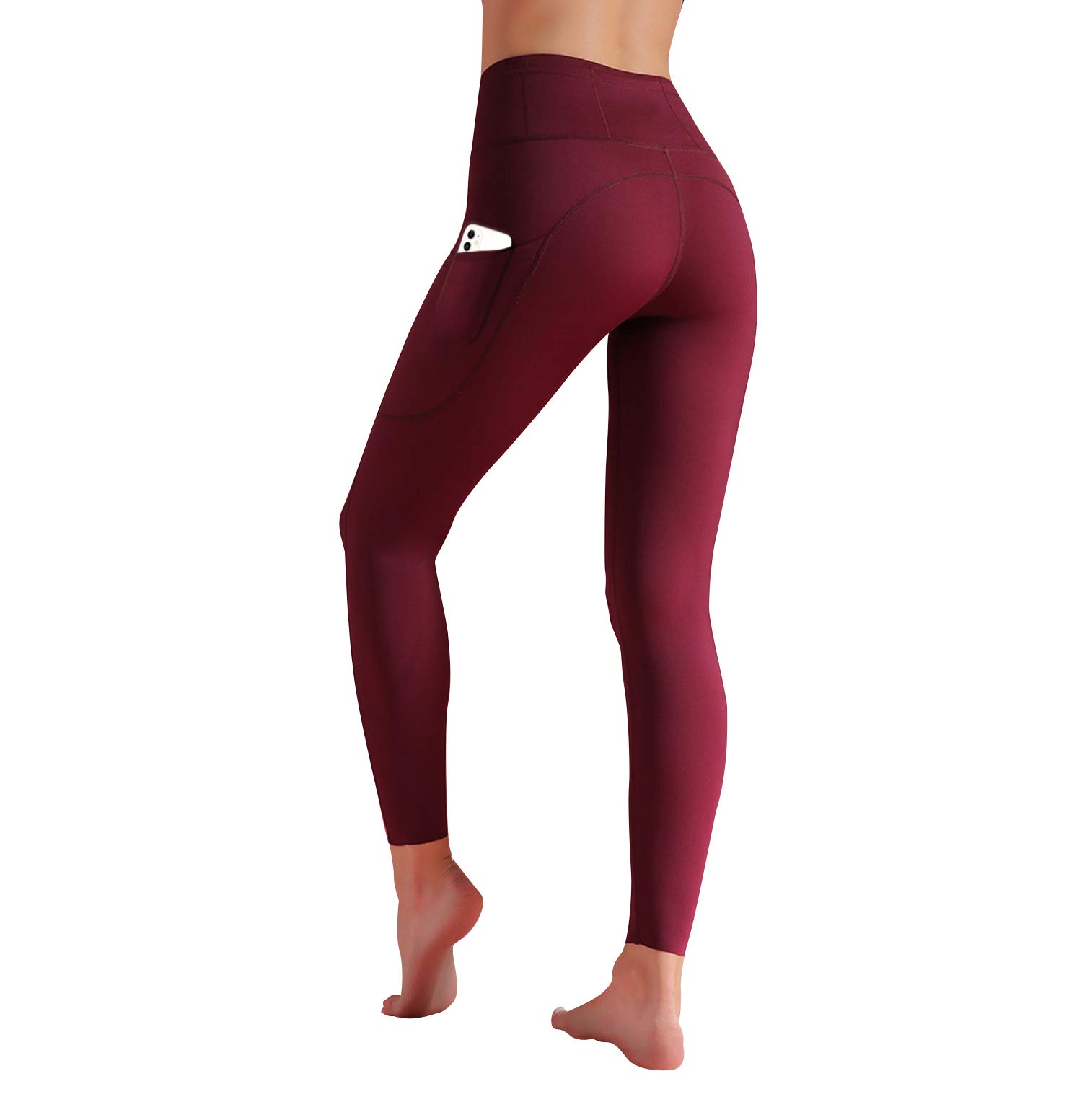 FUNSQUAREHigh Waist Yoga Joggers Pants with Pockets Tummy Control Workout and Training Leggings