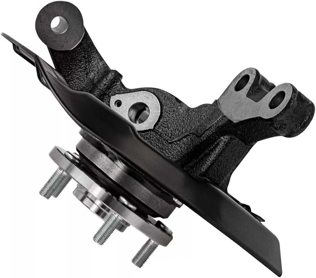 AutoShack Front Steering Knuckles & Wheel Bearing Hub Assembly Replacement for 2011-2017 Toyota Sienna 2-PC Set