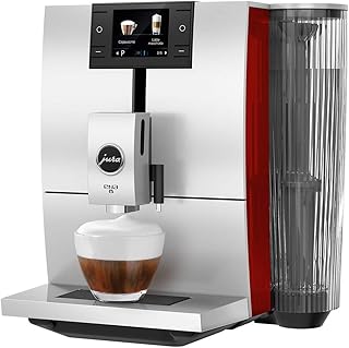 Jura 15255 Macchina da caffè Automatica, Stainless Steel, Colore: Rosso