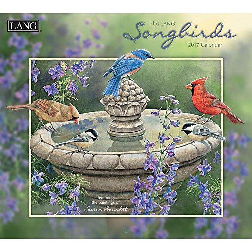 Lang 2017 Songbirds Wall Calendar, 13.375 x 24 inches (17991001880)