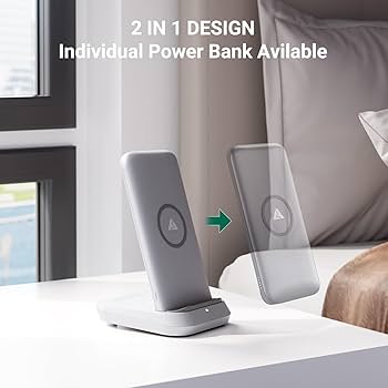 YOLANESS 10000mAh ワイヤレスモバイルバッテリー 10個セット