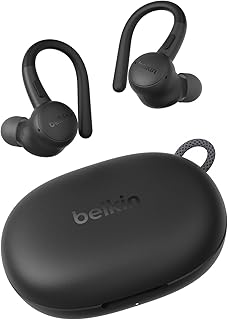 Belkin SoundForm ActiveFit Wireless Earphones with Built-in Microphone
