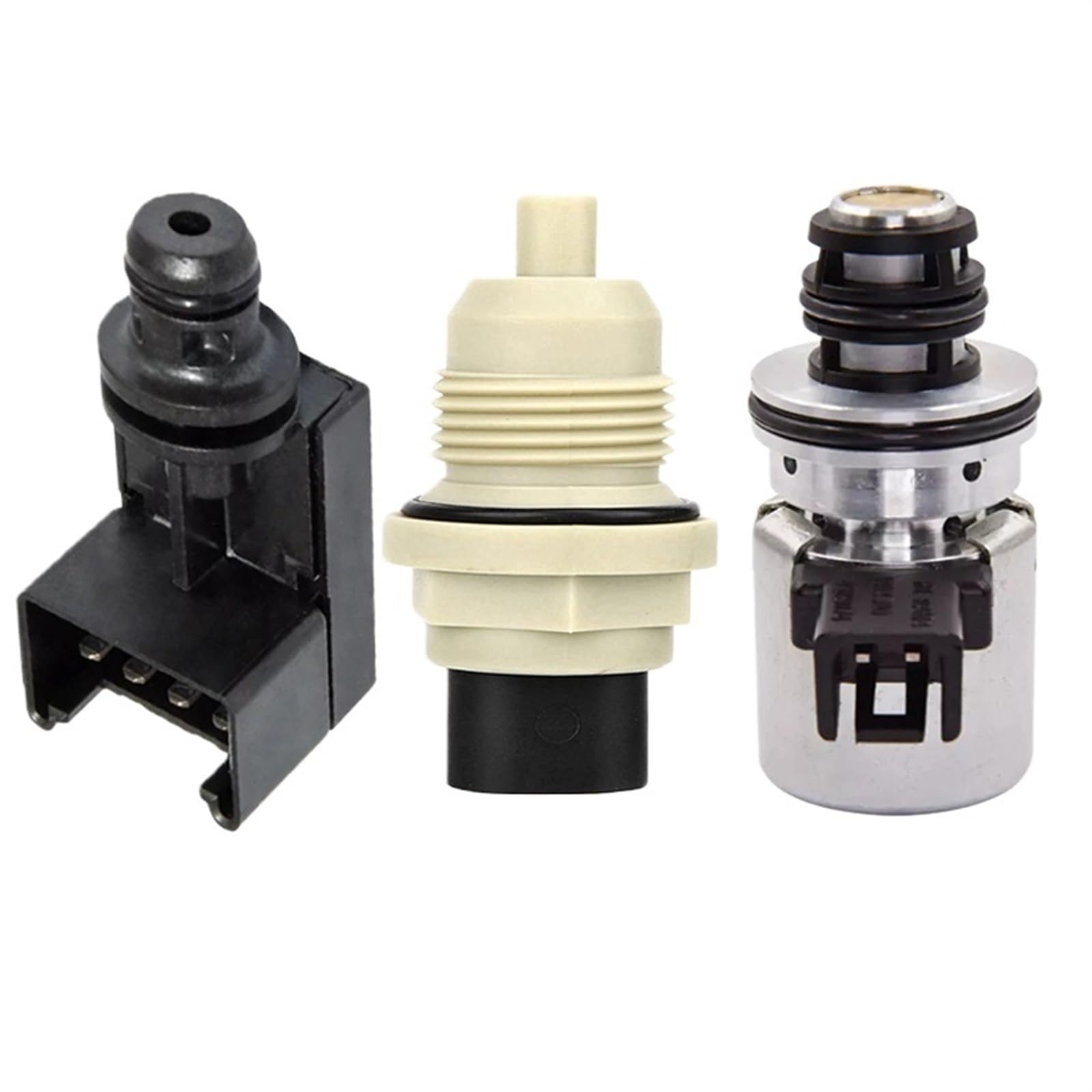 Wxnlbb One Color Compatible With Dodge 47Re Transmission Solenoid Valve 3-Piece Set 4617210, 56028196Ad, 04800879 42Re, 47Re, 46Re A500, A518, A618