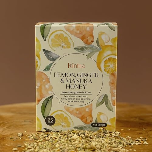 Miniatura 5 de Kintra Foods Bolsitas de té de hierbas Rooibos africanas, 32 bolsas de filtro, 2.82 oz