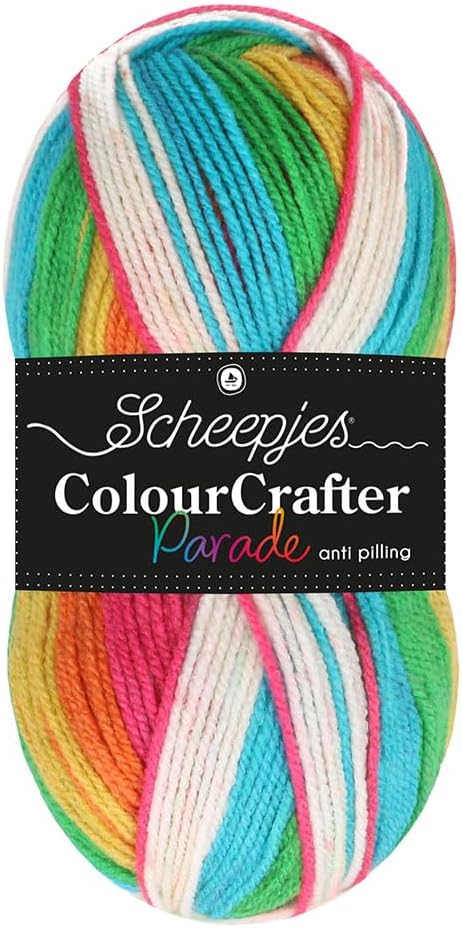Colour Crafter Parade 1x100g - 610 Classic Rainbow