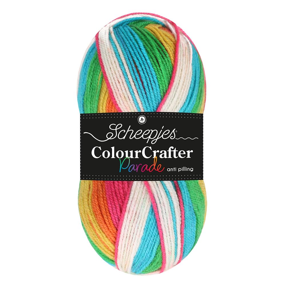 Colour Crafter Parade 1x100g - 610 Classic Rainbow