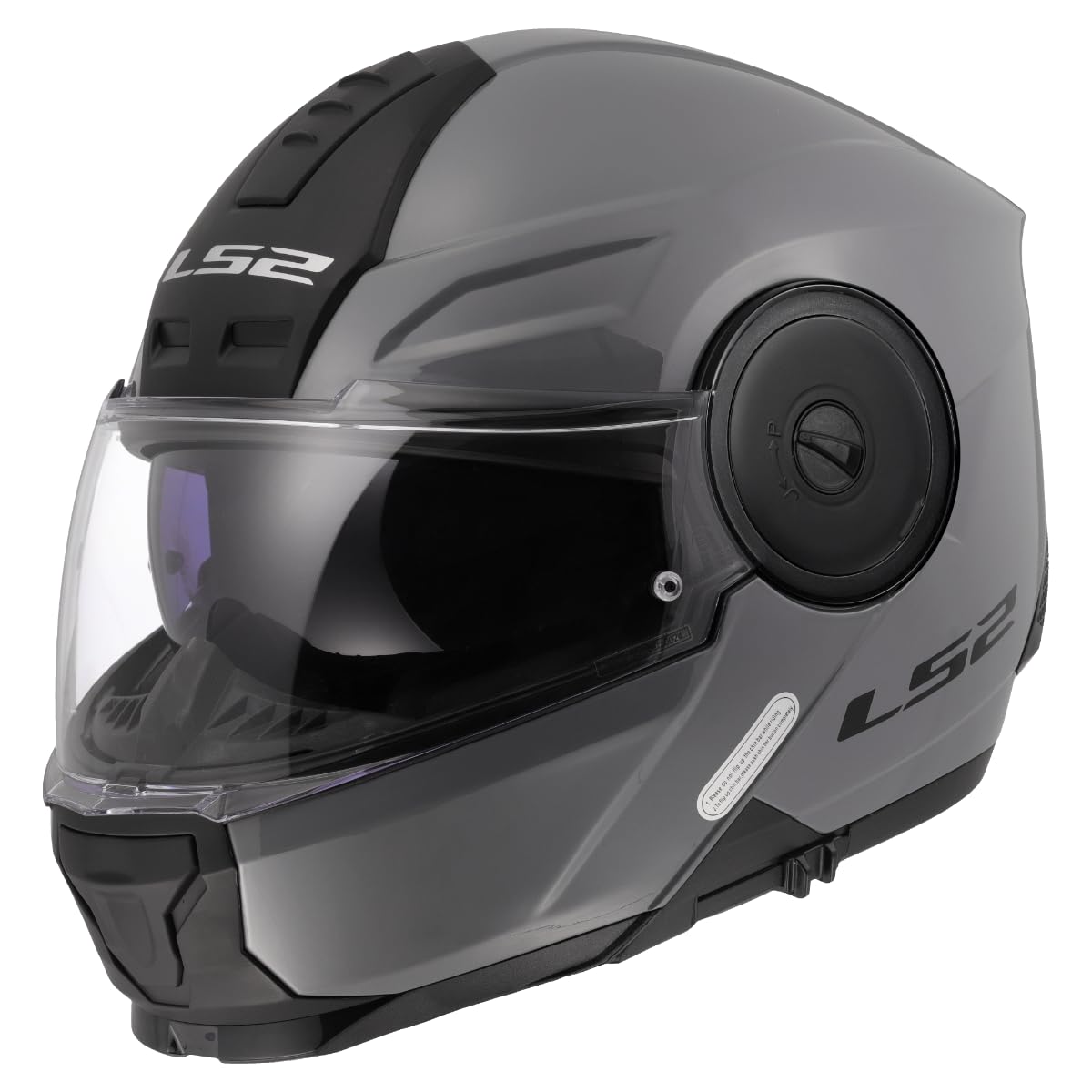 LS2, Casco Moto Modular SCOPE II SOLID Matt Titanium, L