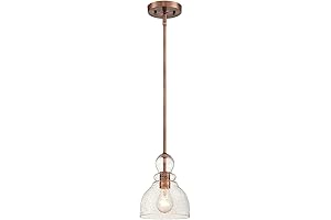 Westinghouse Lighting Copper Pendant Light Illuminates Kitchen Islands