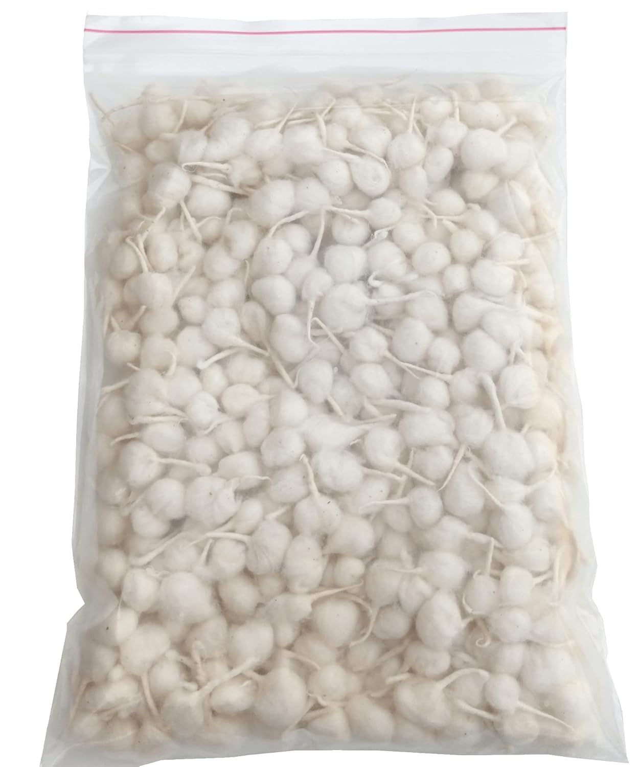 Stoppini in cotone Diya Batti, bianco, fatti a mano, confezione da 2000, per Pooja, Aarti, Diwali, Navratri, Meditazione, Home Decor