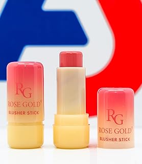 Rose Gold Blusher Stick, Cream Blush, Stick Format, Shade No. 02