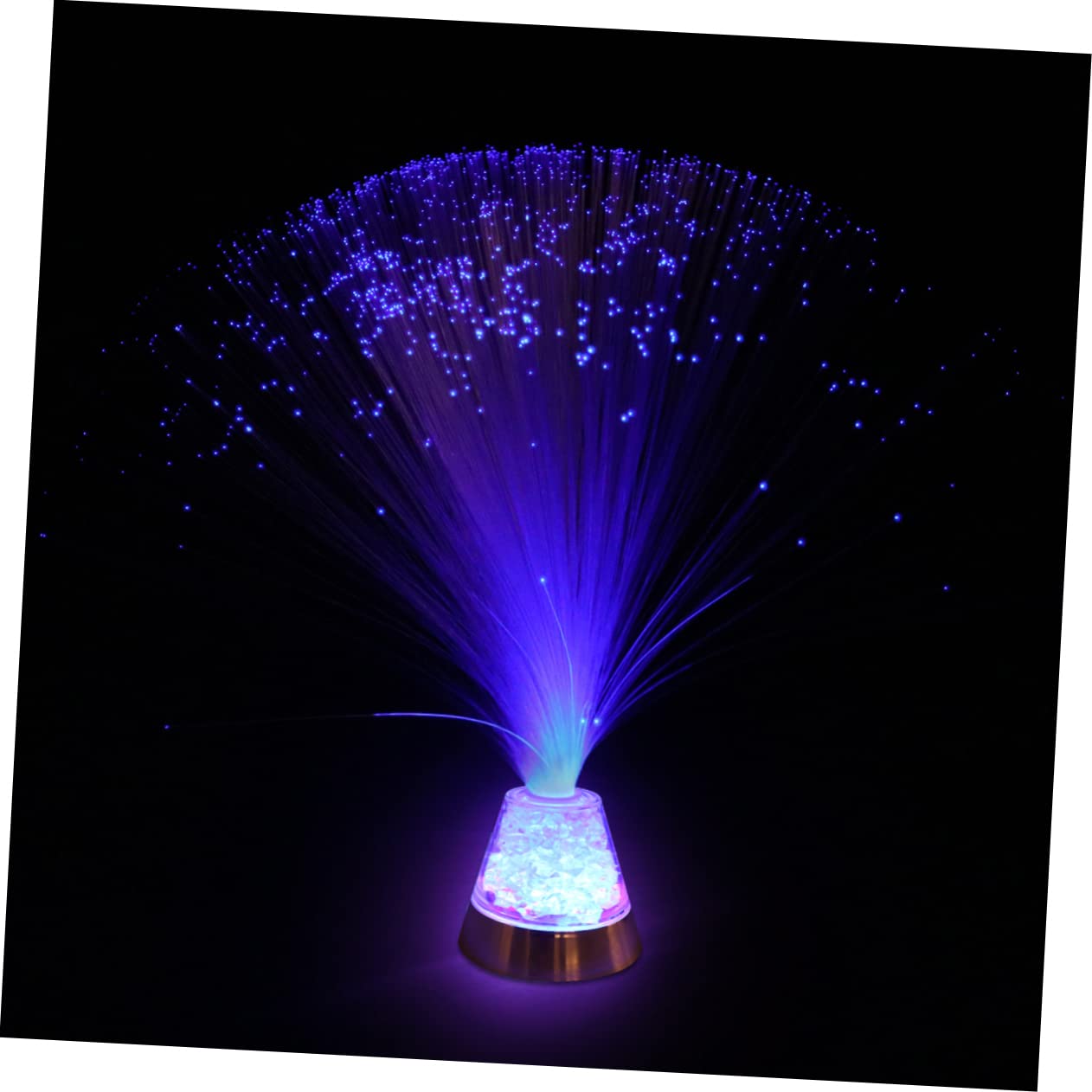 Homoyoyo Fiberoptic Lights Fiber Lamp with Christmas Ice Bar Lamp Decorative Mood Lighting