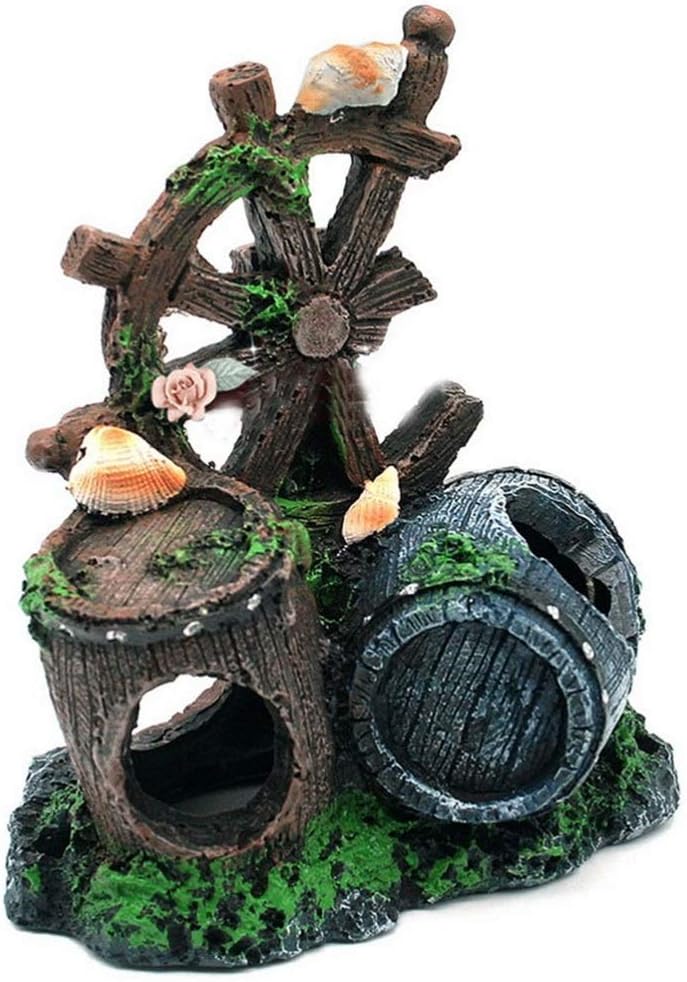 Resin Aquarium Ornament Plastic Decoration Plant for Fish Tank Accessories Home Pet Fish Tank Decor Supplies