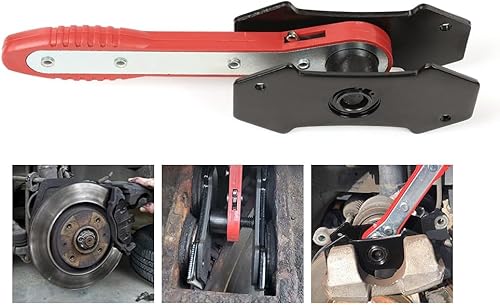 Vista 14 de PIT66 Llave esparcidora de pistón de freno de trinquete almohadilla de pinza de instalación de herramienta de prensa de trinquete azul