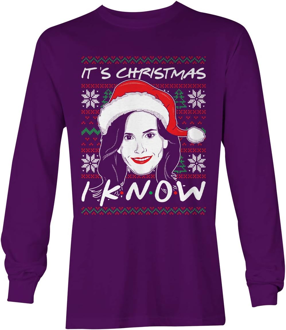 Tcombo It's Christmas I Know! - Ugly Christmas Unisex Long Sleeve Shirt
