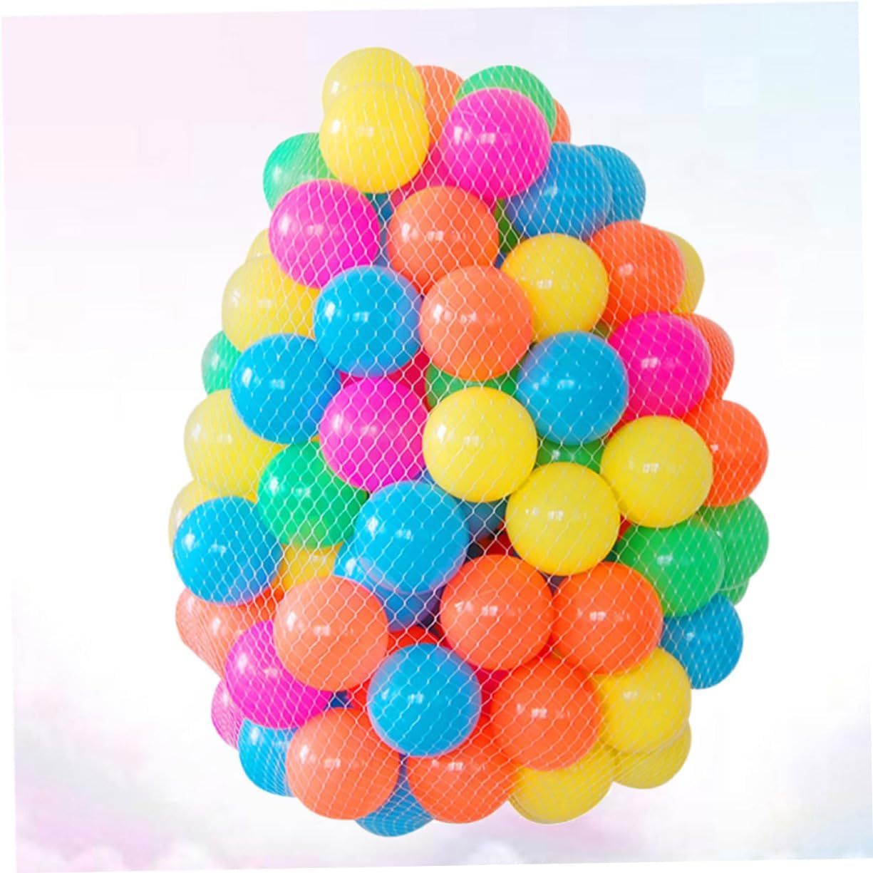 250Pcs Colorful Thicken Ocean Balls Pe Ball for Playgrounds Ball Pits and Playhouses for Group Play and Coordination Development