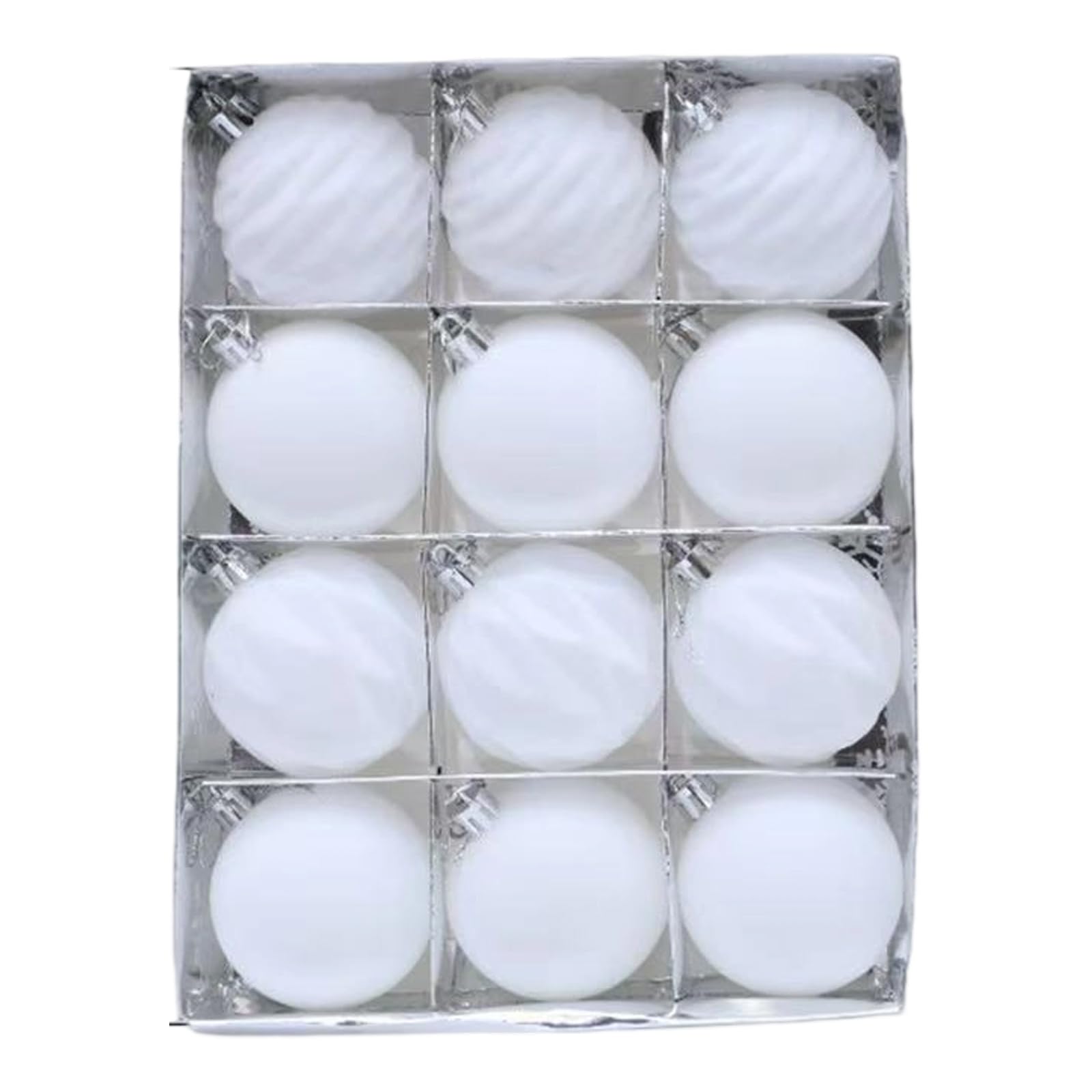 Velvety Ornaments 12Pieces Pack Vibranted Color Option Perfect for Tree Styling and Gifting Christmas Tree Ornaments