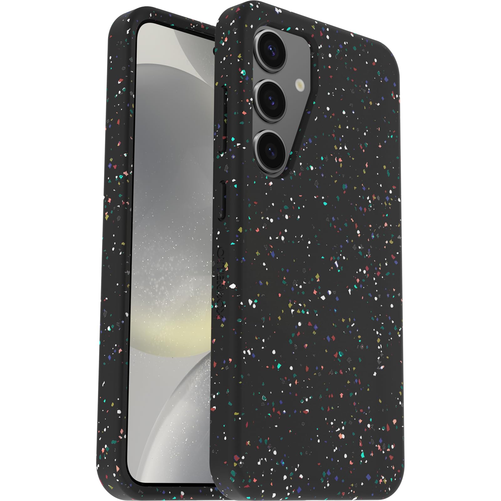 OtterBox Cover per Samsung Galaxy S24 Core Series, Resistente a shock e cadute, Ultra sottile, Protettiva, Testata 3x vs le norme anti caduta MIL-STD 810G, Nero