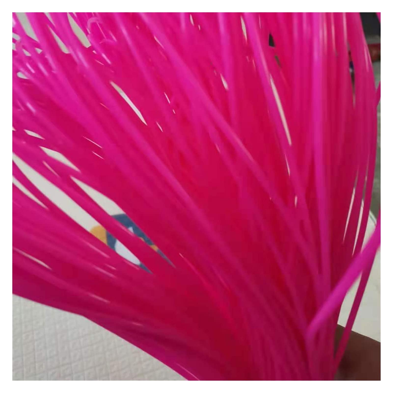 Yebio E Gradient Flat Synthetic Wicker Rattan/Plastic Wicker Repair Material 80M*2.5Mm/E/5Mm