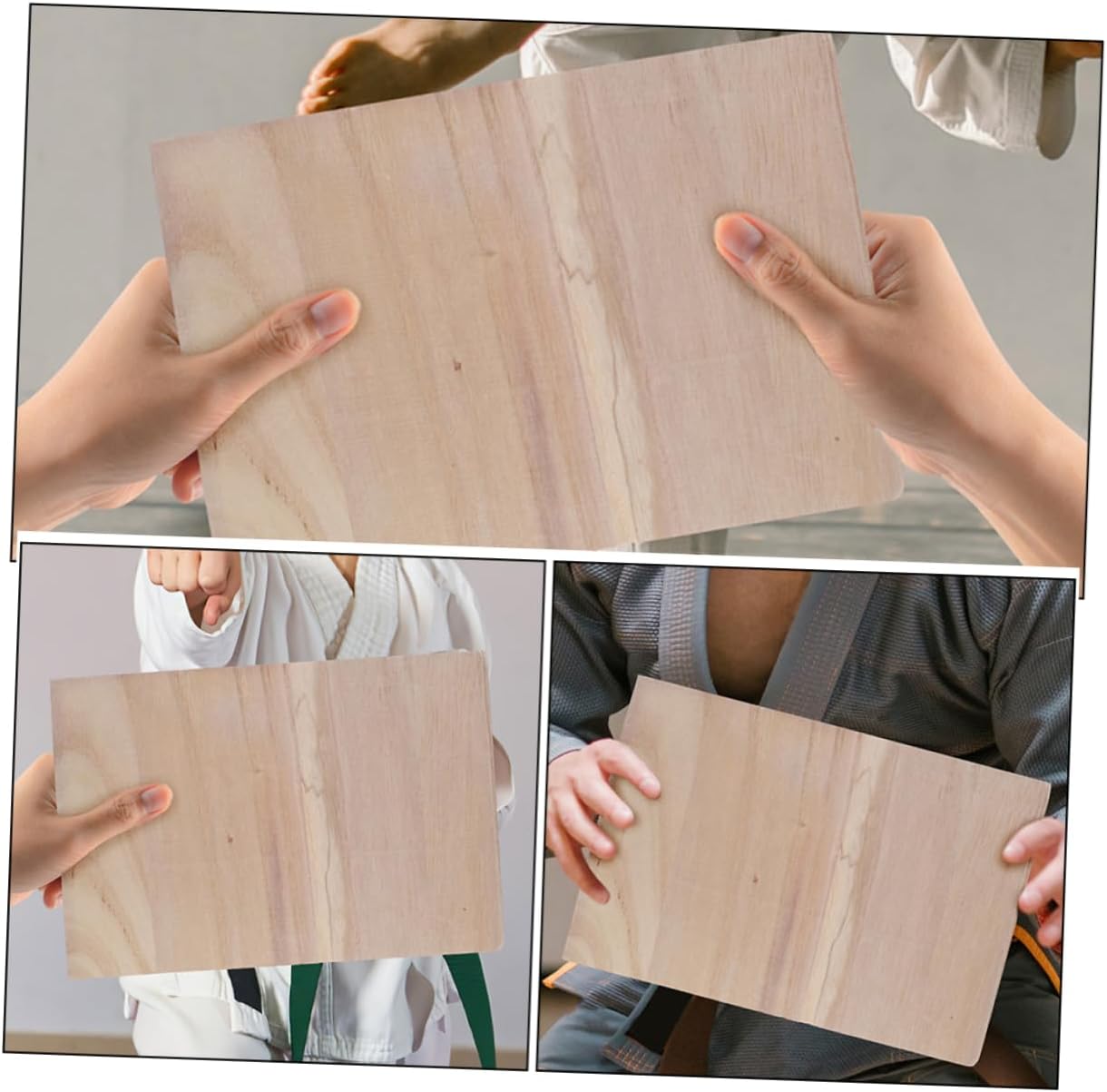 10pcs Wooden Taekwondo and Girls Punching Pad Portable Martial Arts Equipment for Daily Training