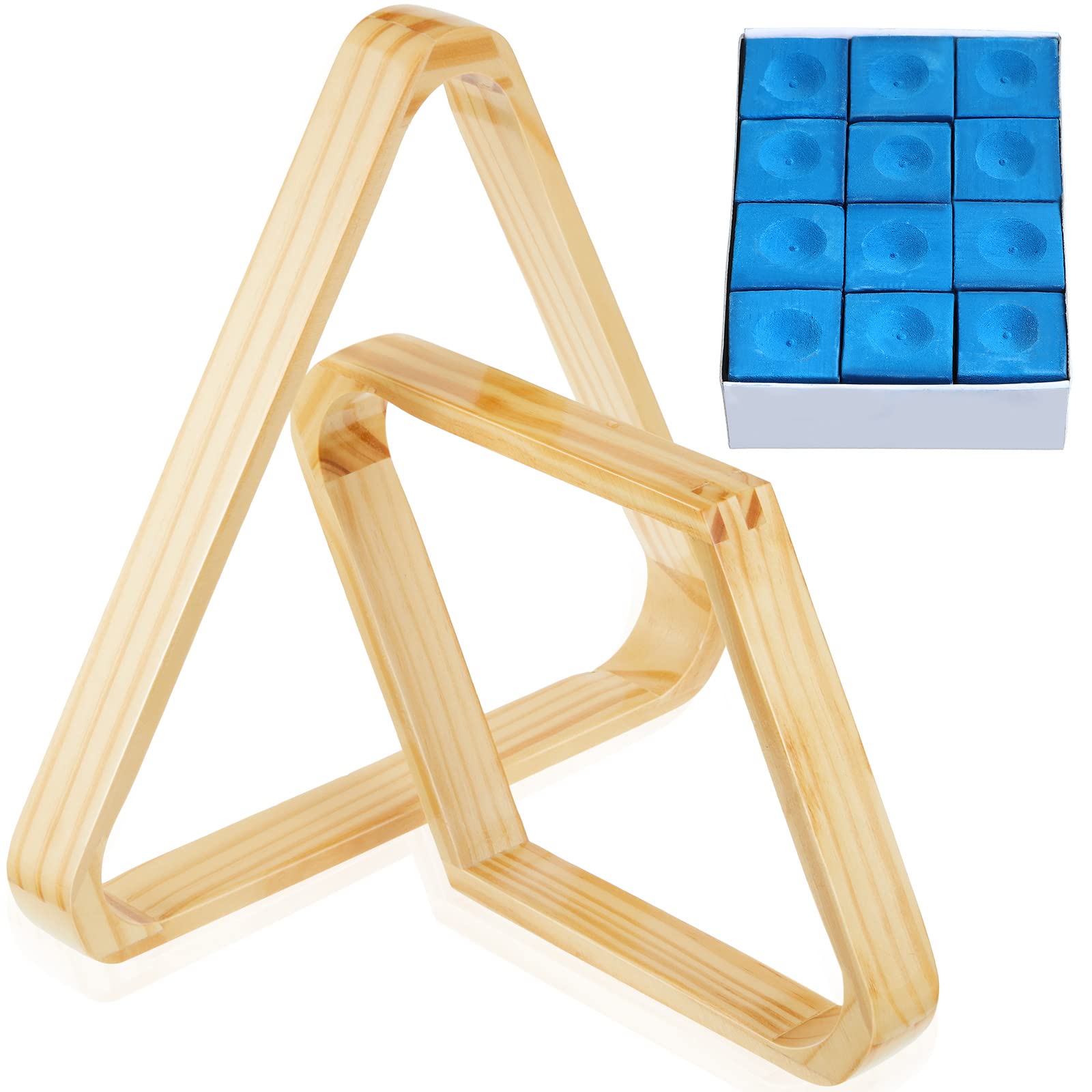 Buy 2 Pieces Wooden Billiard Ball Rack Solid Wood 21/4 inches Billiard