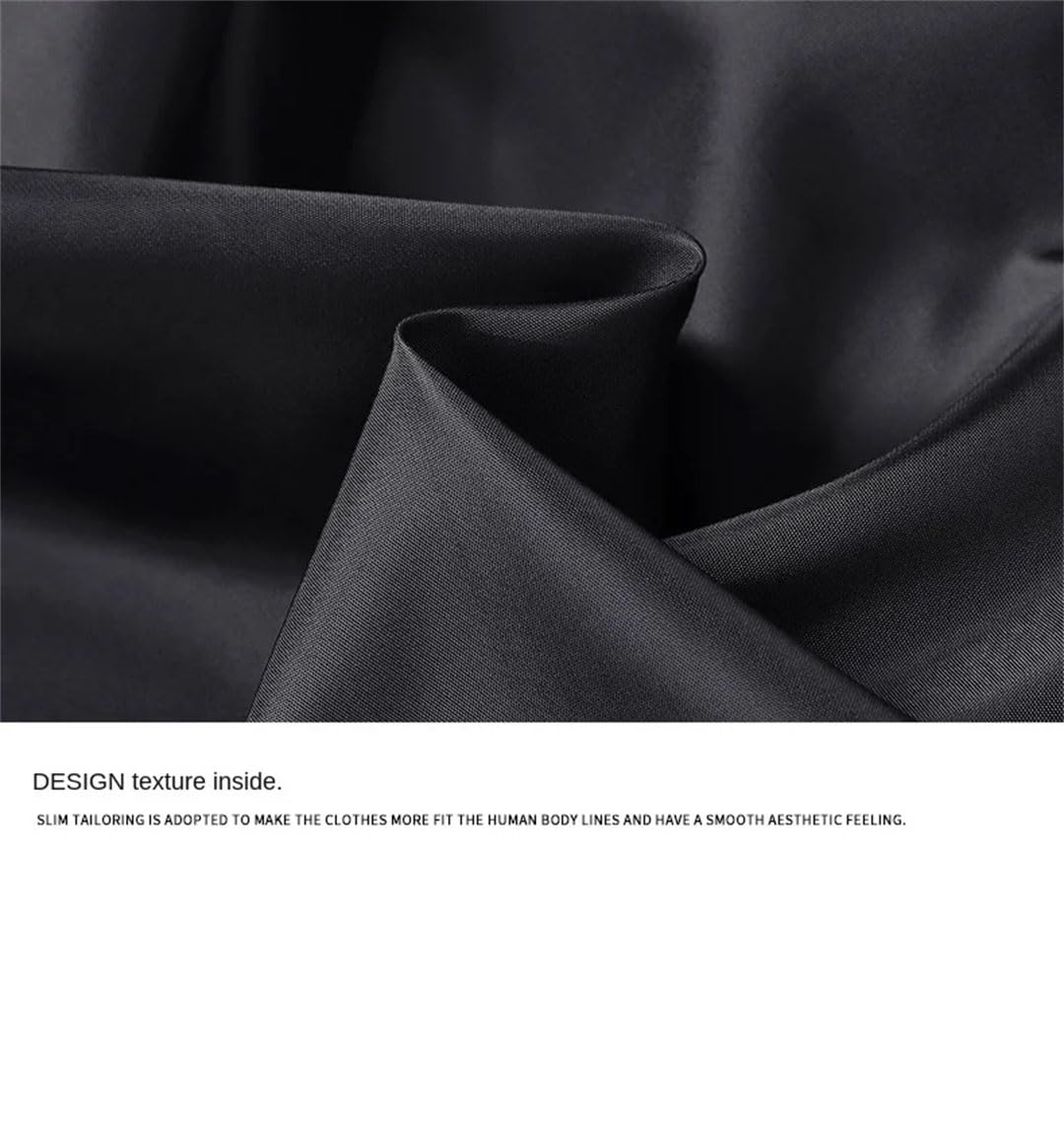 Uomo Imbottito Abbigliamento Inverno Tinta Unita Stile di Lavoro Multi-Tasca Sport All'aria Aperta Risvolto Cappotto Uomo Giacca Term