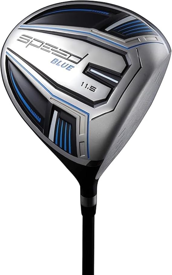 Titanium Driver Golf Club, Loft Lightweight Graphite Shaft, Oversized Sweet Spot, Aerodynamic, USGA Conforming Mens Driver + Deluxe Headcover