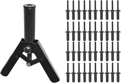 kimllier Máquina de remachado de plástico Set remachadora Herramientas de mano con 40 remaches