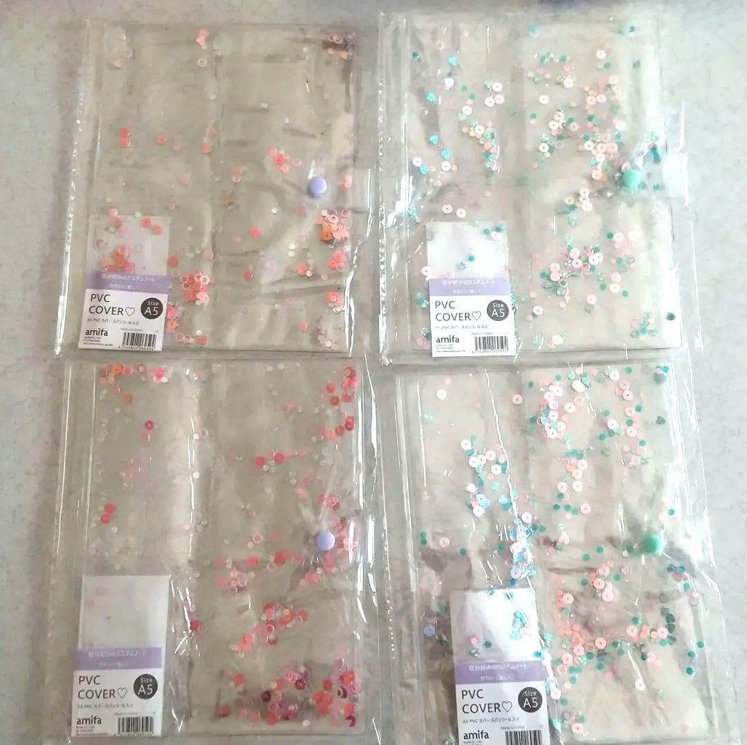 Amazon.co.jp: アミファ 6リング A5 バインダー用PVCカバーラベンダー